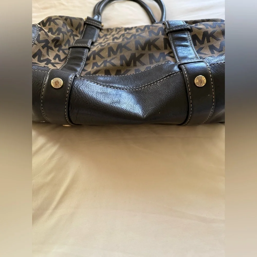 Michael Kors Black and Brown Men's Bag